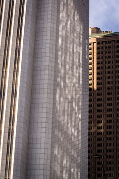 Skyscrapers Along East Randolph Street, Chicago, Illinois, USA