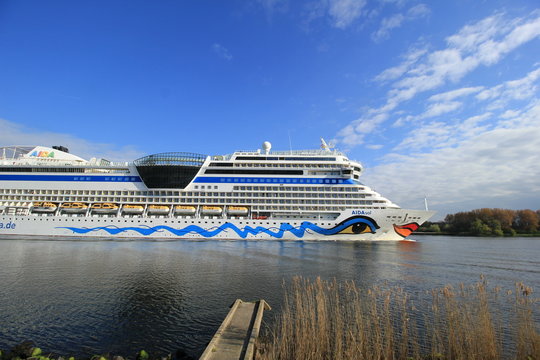 Velsen, the Netherlands -April 19th, 2017:   Aida Sol