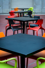 Derby Court cafeteria, Columbus Museum of Art, Columbus, Ohio, USA