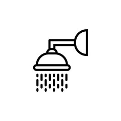 Shower icon for web and mobile