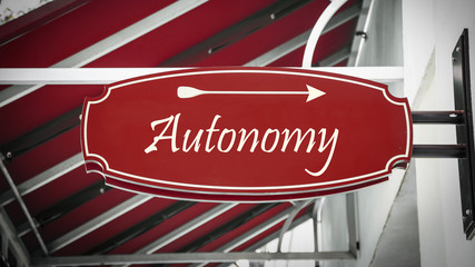 Street Sign to Autonomy
