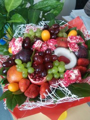 fruit bouquet