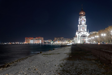 Fototapeta premium galata tower at night