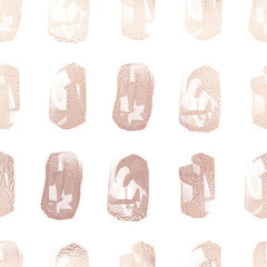 Pattern foil glitter seamless social media instagram bronze geometric shape 