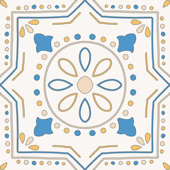 Tile South morocco Africa geometric mosaic  social media