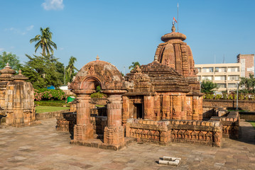 View at the Mukteshvara Temple in Bhubaneswar  - Odisha, India