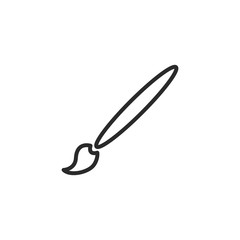 Paint Brush Icon Vector Illustration