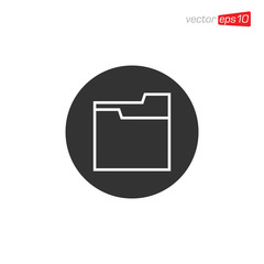 Obraz premium File Manager Icon Design Vector