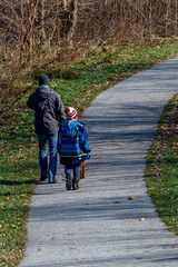 Fototapeta premium Enjoying a Walk