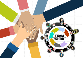 Flat design illustration concepts for business analysis and planning, consulting, teamwork, project management, financial report and strategy . Concepts web banner and printed materials.