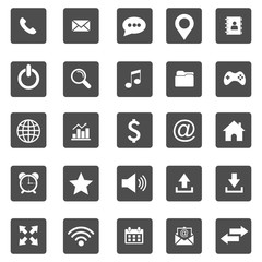 website icon set vector design symbol