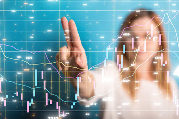 stock Trading digital Investment dashboard