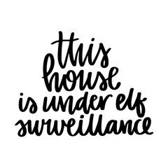 Vector christmas quote