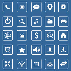 website icon set vector design symbol