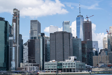 Naklejka premium Skyline de Nueva York, Estados Unidos