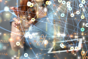 group of people talking in social network.