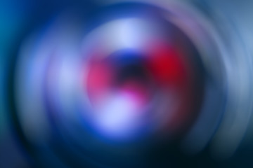 Blurred radial gradient dark blue red background. Mixed circular texture