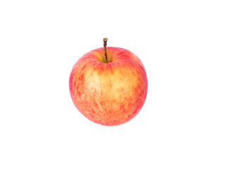 Perfect red apple isolated on white background. Juicy and fresh apple for ads