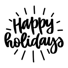 Vector christmas quote