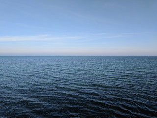 Obraz premium Beautiful calm azure sea coast