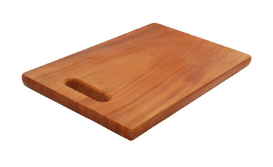 Cutting board isolated on white background