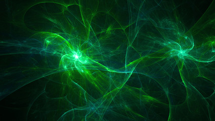 3D rendering abstract background in aqua menthe color