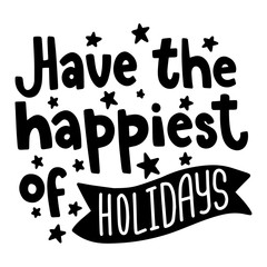 Vector christmas quote