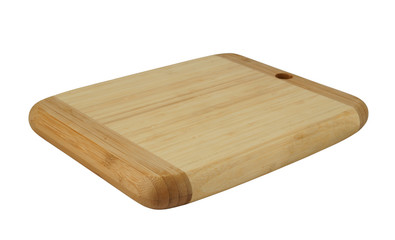 Cutting board isolated on white background
