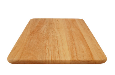 Cutting board isolated on white background