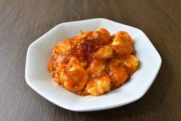 エビチリ