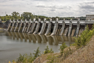big dam on the river