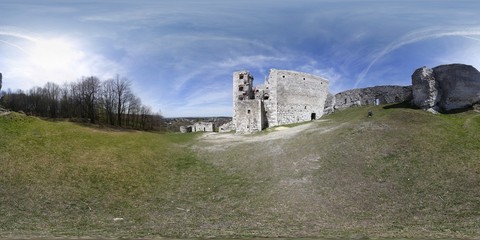 Fototapeta premium Medieval Castle HDRI Panorama
