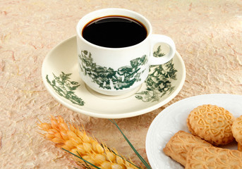 Traditional corfee-O commonly served in Malaysia and Singapore.