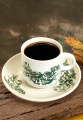 Traditional corfee-O commonly served in Malaysia and Singapore.