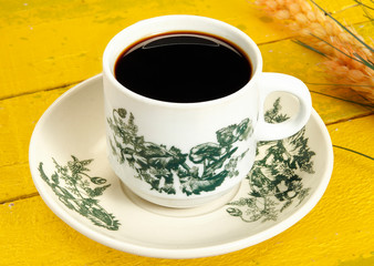 Traditional corfee-O commonly served in Malaysia and Singapore.