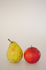 apple and pear