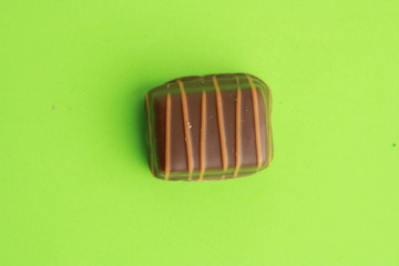 Delicious assorted bonbons cocoa chocolates from Belgium