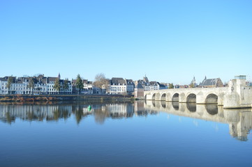 Maastricht in the autumn sun