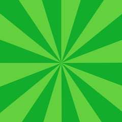 Background design Dark green and light green, geometric lines diagonally converge into a 3-D image that shines like sunlight.