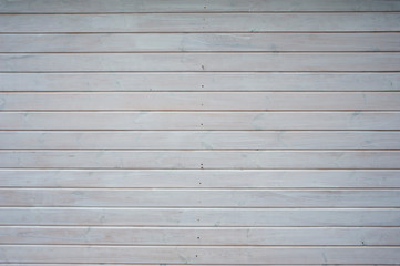 Obraz premium Wall made with white painted wooden planks