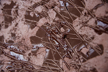 Abstract modern art background handmade oil painting on canvas