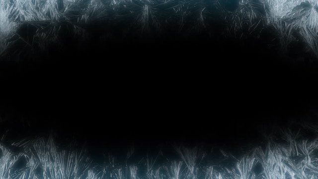 Ice Flowers Frost Frame