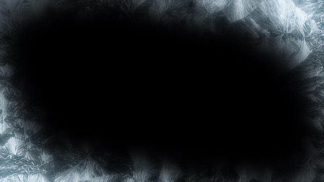 Ice Flowers Frost Frame