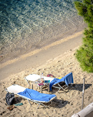 To escape and sit quietly on the beach - that's my idea of paradise. - Emilia Wickstead