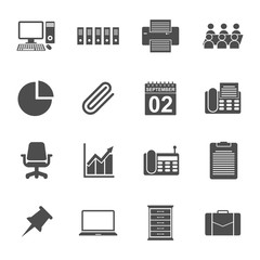 office equipment icon vector design symbol