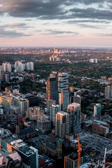 Obraz premium Scarborough Sunset