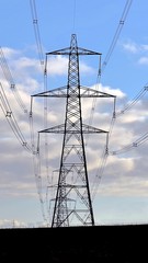 Electricity pylon pictured against the sky