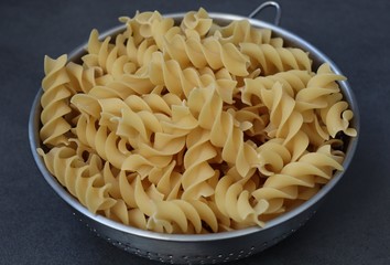 close up pasta in a bowl