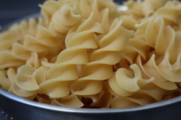 close up pasta in a bowl