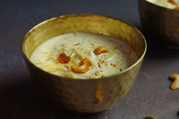Vermicelli semiya Kheer / sheer khurma -Indian sweets and  desserts